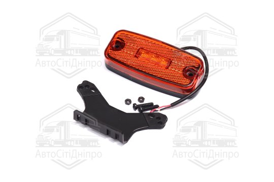 Ліхтар габаритний світлодіодний 12-24В (3 діоди) помаранчевий (TEMPEST)