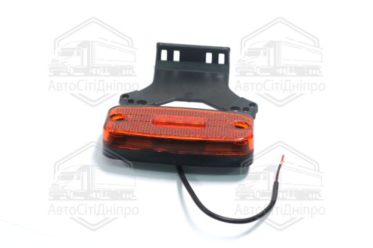 Ліхтар габаритний світлодіодний 12-24В (3 діоди) помаранчевий (TEMPEST)