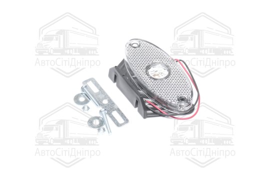 Ліхтар габаритний світлодіодний 12-24В (2 діоди) білий (TEMPEST)