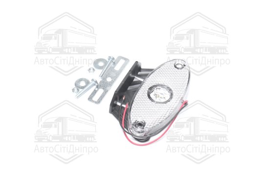 Ліхтар габаритний світлодіодний 12-24В (2 діоди) білий (TEMPEST)