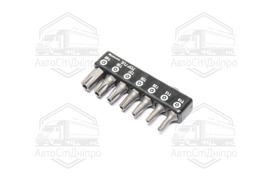 Набір біт 1/4" 7од. (Torx: T10-T40 з отвором) TOPTUL GAAV0703(TOPTUL)