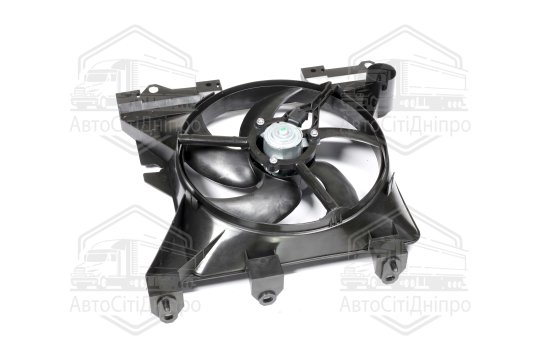 Вентилятор радіатора CITROEN BERLINGO/PEUGEOT PARTNER (96-) (вир-во Van Wezel)