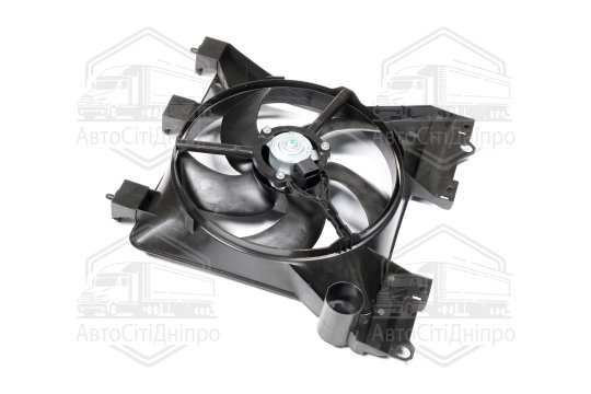 Вентилятор радіатора CITROEN BERLINGO/PEUGEOT PARTNER (96-) (вир-во Van Wezel)