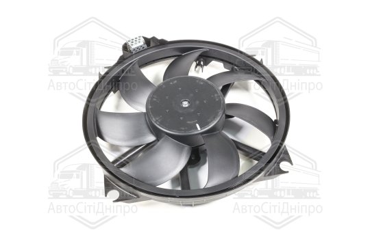 Вентилятор радіатора охолодження Megane/Scenic 08+ (вир-во Van Wezel)