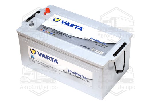 Акумулятор 225Ah-12v VARTA ProMotive SLI (N9) (518x276x242),полярність зворотна(3),EN1150