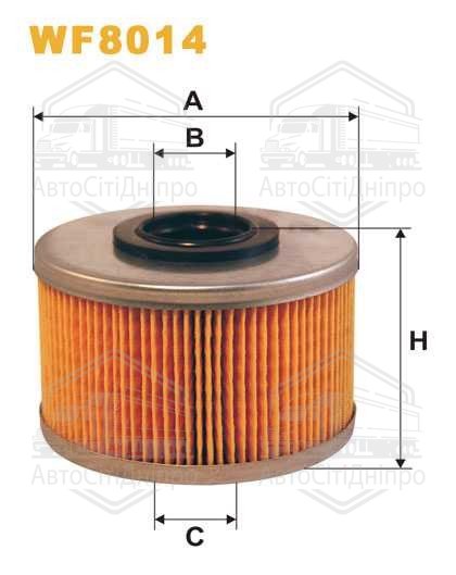 Фільтр паливний RENAULT WF8014/PM815/1 (вир-во WIX-FILTERS)