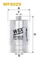 Фільтр паливний PEUGEOT, VOLVO WF8029/PP827 (вир-во WIX-FILTERS)