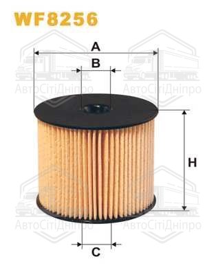 Фільтр паливний CITROEN WF8256/PE816/4 (вир-во WIX-FILTERS)