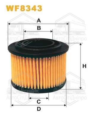 Фільтр ГБО BRC WF8343/PM999/3 (вир-во WIX-FILTERS)