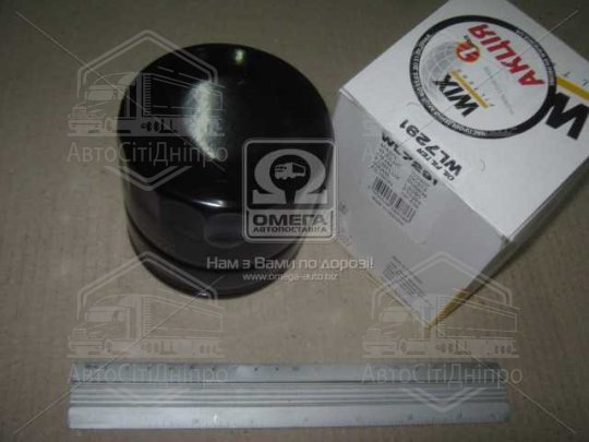 Фільтр оливний двигуна DACIA LOGAN WL7291/OP538 (вир-во WIX-FILTERS UA)