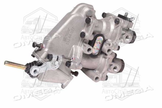 Кран гальмівний Т-150К, ХТЗ-17221, ЗІЛ-130 (2-х секційний) <ДК>
