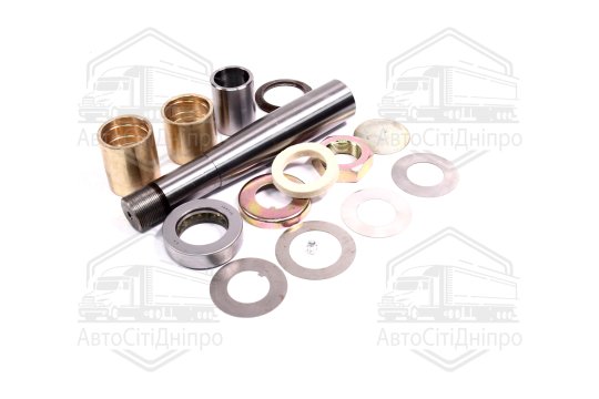 Шкворень у комплекті МАЗ 500, КРАЗ (підшипник вир-во DК, к-кт на один бік) <ДК>