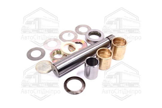 Шкворень у комплекті МАЗ 500, КРАЗ (підшипник вир-во DК, к-кт на один бік) <ДК>