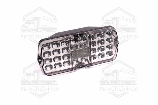 Ліхтар задній УАЗ біле скло LED 12В <ДК>