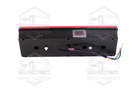 Ліхтар задній МАЗ, КАМАЗ ЄВРО лівий з бічним розташуванням. роз'єм LED 24В <ДК>