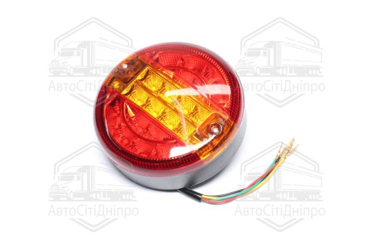 Ліхтар задній круглий LED 24В <ДК>