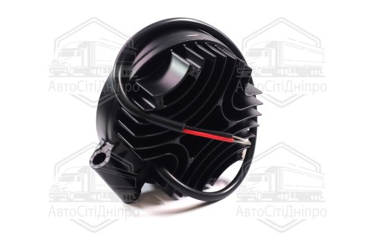 Фара LED додаткова 12/24V/24W (8 діодів) (кругла) 110х128мм, широкий промінь <ДК>