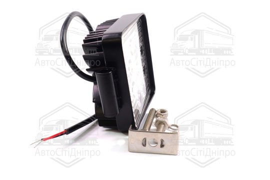 Фара LED додаткова 12/24V/27W (9 діодів) (квадратна) <ДК>