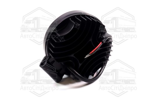 Фара LED додаткова 12/24V/27W (9 діодів) (кругла) 110 * 128мм, вузький промінь <ДК>