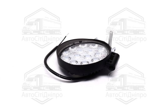 Фара LED додаткова 5D 12/24V/42W, 14 діодів (кругла) 116х137,5мм СТАНДАРТ <ДК>