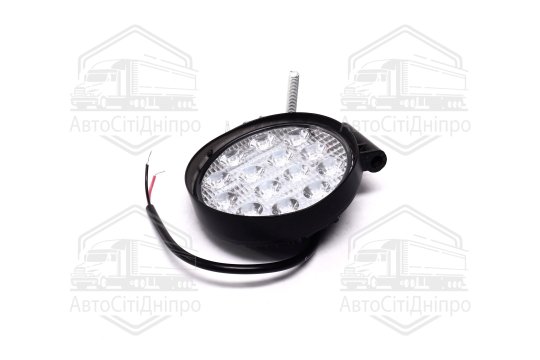 Фара LED додаткова 5D 12/24V/42W, 14 діодів (кругла) 116х137,5мм СТАНДАРТ <ДК>