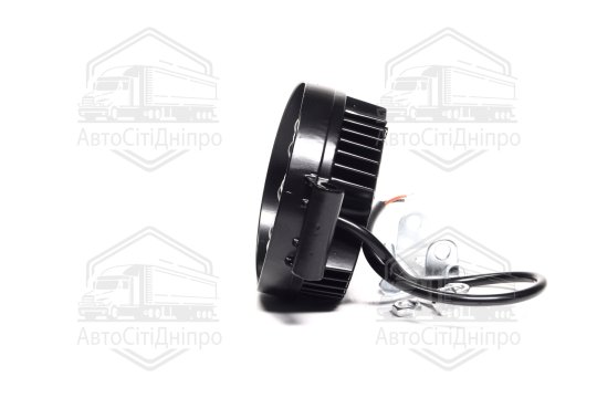 Фара LED додаткова 12/24V/27W (9 діодів) (кругла) 5D <ДК>