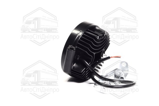 Фара LED додаткова 12/24V/27W (9 діодів) (кругла) 5D <ДК>
