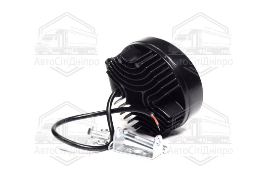 Фара LED додаткова 12/24V/27W (9 діодів) (кругла) 5D <ДК>