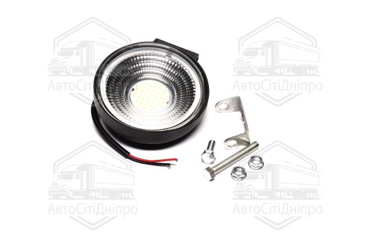 Фара LED додаткова 10/30V/44W (кругла) широкий промінь <ДК>