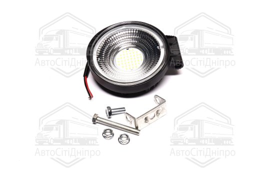 Фара LED додаткова 10/30V/44W (кругла) широкий промінь <ДК>