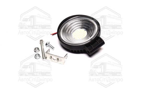Фара LED додаткова 10/30V/44W (кругла) широкий промінь <ДК>