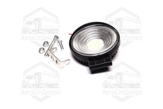 Фара LED додаткова 10/30V/44W (кругла) широкий промінь <ДК>