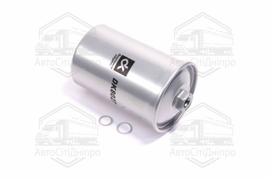 Фільтр паливний ГАЗ-3302, AUDI, VW, SKODA (під штуцер) <ДК>