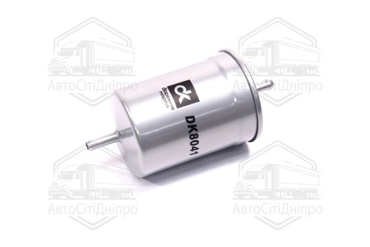Фільтр паливний ГАЗ-3302, AUDI, VW, SKODA (під хомут) <ДК>