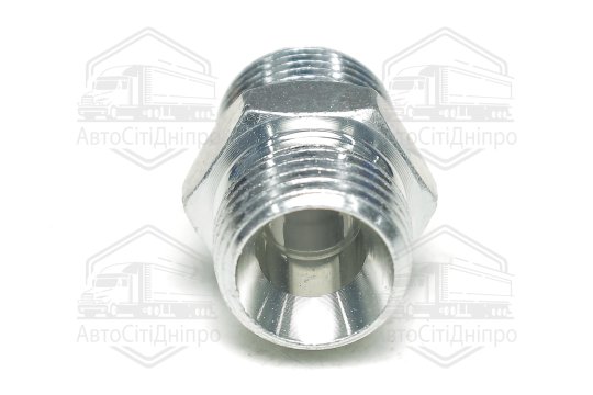 Штуцер гідравлічний перехідний прямий S24 (М20х1.5-G1/2) грань S24 насос-дозатор МТЗ (Дорожня карта)