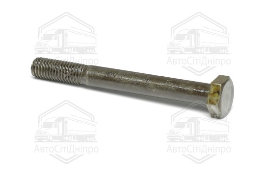 Болт М10х90х1,5 шестигранний (1кг = 1 компл) 5,8 DIN 931 (часткове різьблення) чорний