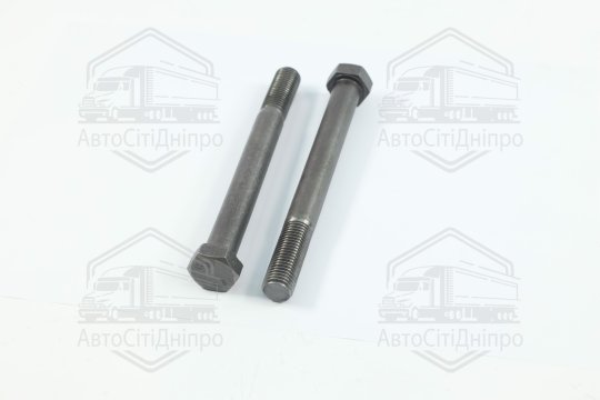 Болт М20х200х2,5 шестигранний (1 компл = 2шт) 5,8 DIN 931 (часткове різьблення) чорний
