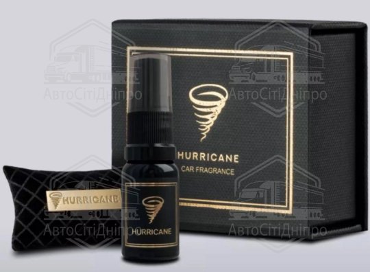 Ароматизатор Hurricane Gold Premium з флаконом (саше) 10 мл