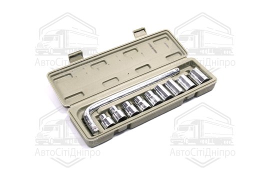 Набір головок і біт 10 од., Квадрат 1/2 CR-V <ARMER>