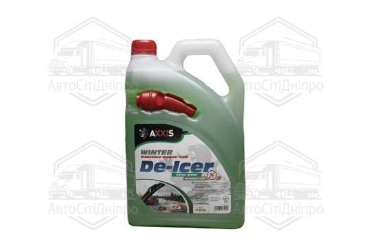 Омивач скла зимовий -22 Citrus green (каністра з лійк.) 4л <AXXIS>