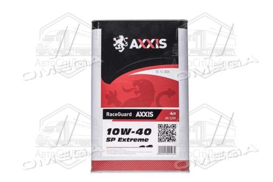 Олива моторна AXXIS 10W-40 RaceGuard SP Extreme (Каністра 4л)