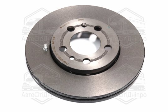 Диск гальмівний AUDI A3, SEAT CORDOBA, IBIZA, SKODA, VW, передн., вент. (вир-во BREMBO)
