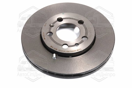 Диск гальмівний AUDI A3, SEAT CORDOBA, IBIZA, SKODA, VW, передн., вент. (вир-во BREMBO)