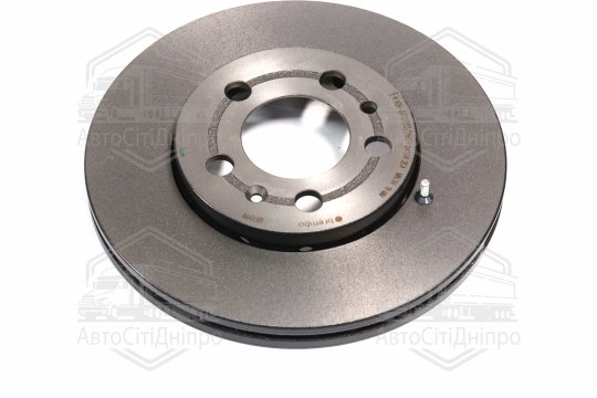 Диск гальмівний AUDI A3, SEAT CORDOBA, IBIZA, SKODA, VW, передн., вент. (вир-во BREMBO)