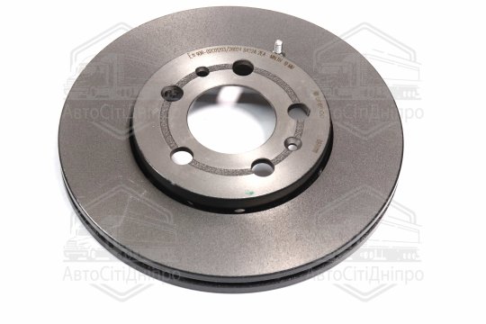 Диск гальмівний AUDI A3, SEAT CORDOBA, IBIZA, SKODA, VW, передн., вент. (вир-во BREMBO)