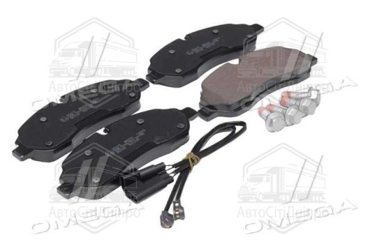 Колодка гальм. диск. передн. (вир-во BREMBO)