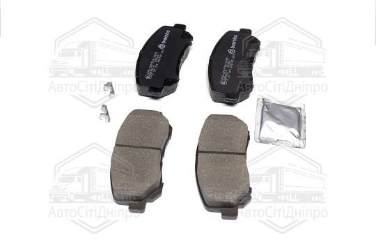 Колодка гальм. диск. передн. (вир-во BREMBO)