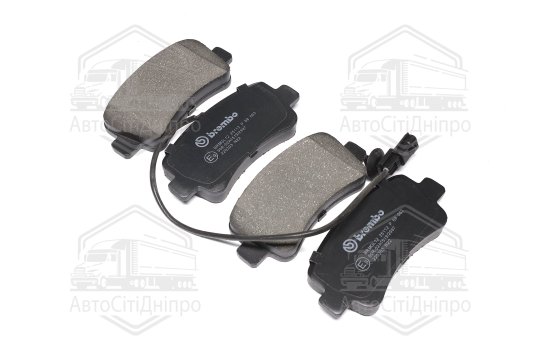 Колодка гальм. диск. OPEL MOVANO/RENAULT MASTER 04/10- задн. (вир-во BREMBO)