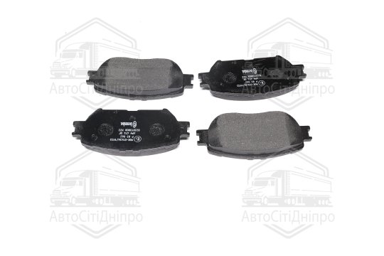 Колодка гальм. диск. TOYOTA CAMRY, передн. (вир-во BREMBO)
