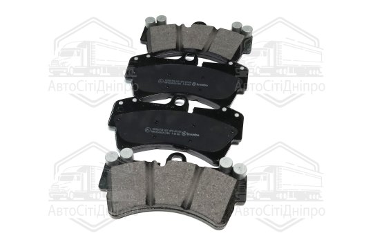 Колодка гальм. диск. AUDI Q7, PORSCHE CAYENNE, VW TOUAREG передн. (вир-во BREMBO)